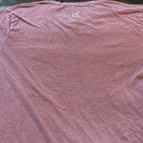 Kangol Men's Graphic T-Shirt Size Large. Burgundy. - Picture 8 of 9